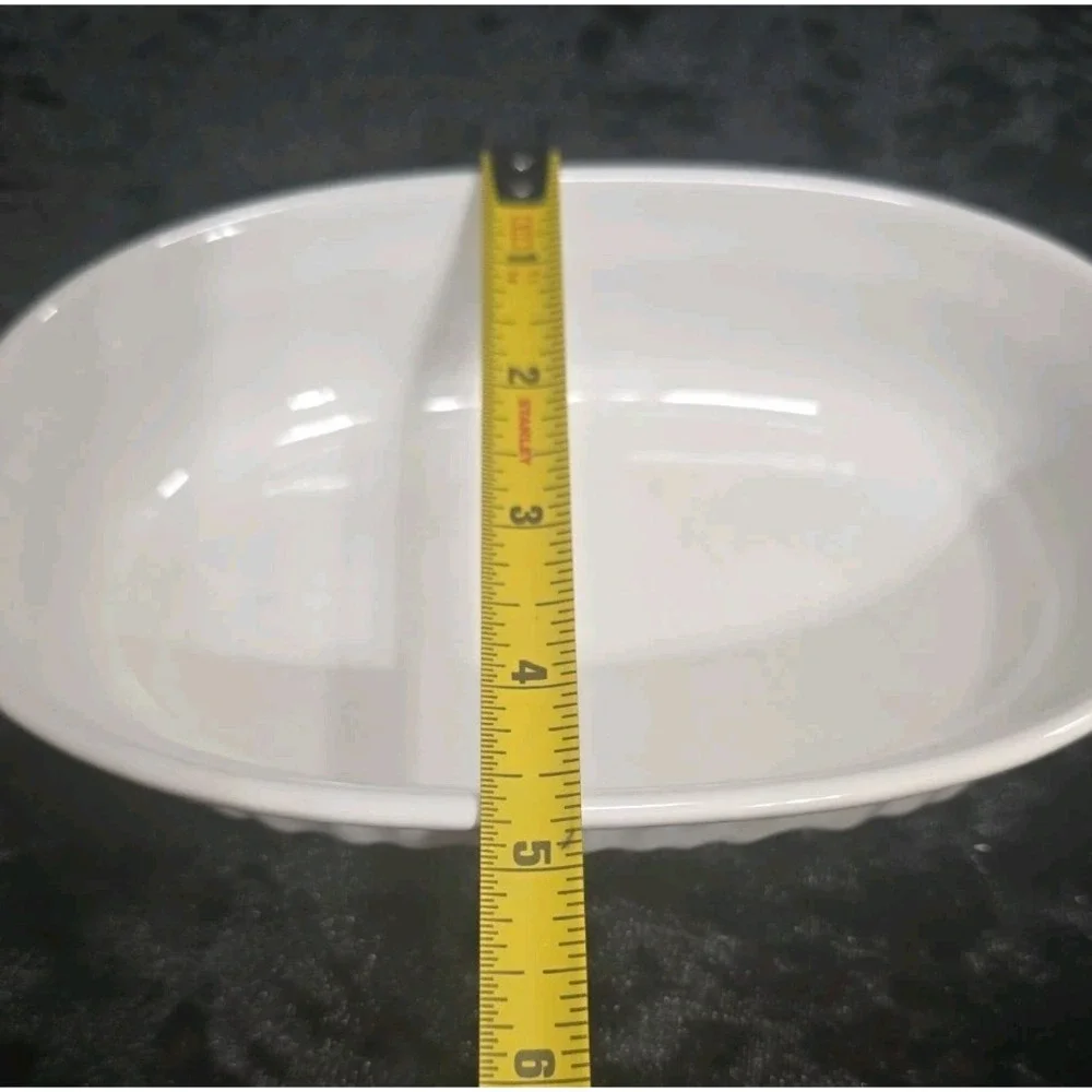 CorningWare French White Stoneware Casserole Dish 15 Oz.